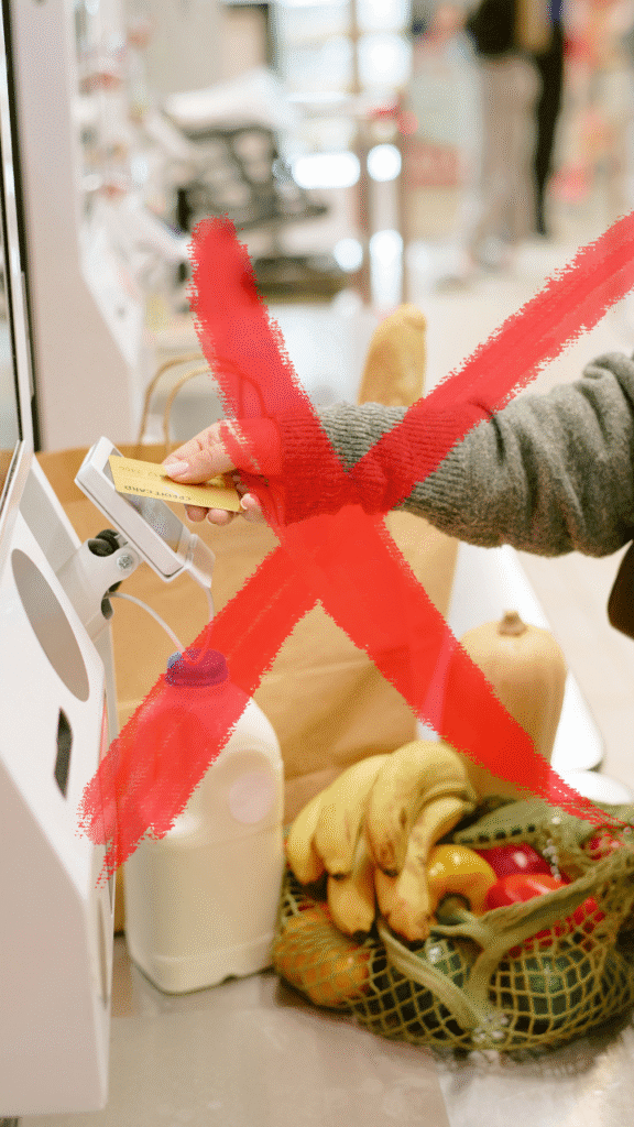 Pinbetaling supermarkt Preppersonline